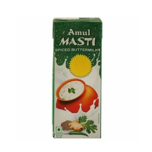 Amul Masti Spiced Buttermilk 200 ml (Tetra Pak)